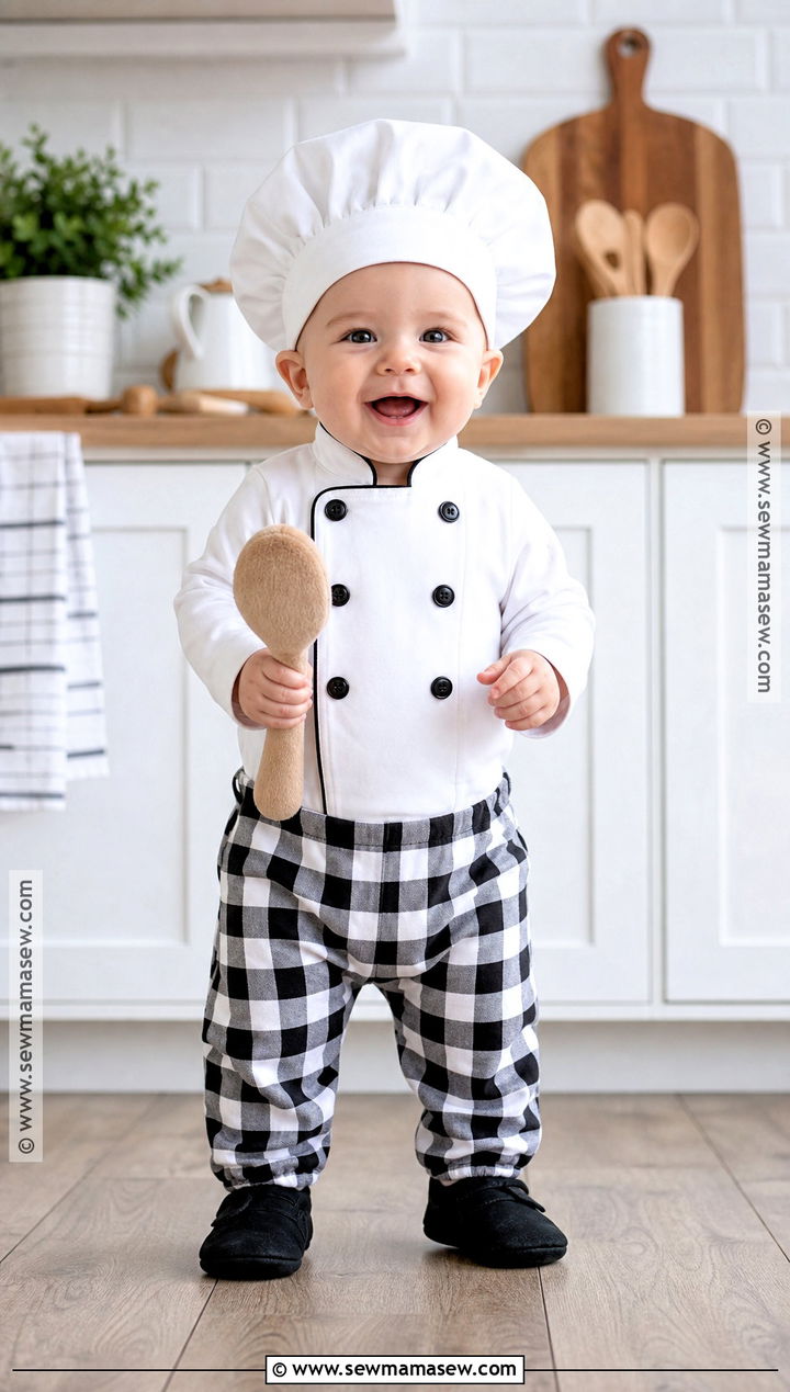 Baby Boy Chef Costume - 30 1st halloween costumes for boys
