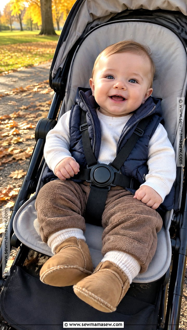 Baby Boy Fall Outfit With Puffer Vest And Thermal Bodysuit - 15 baby boy fall outfits 3-6 months