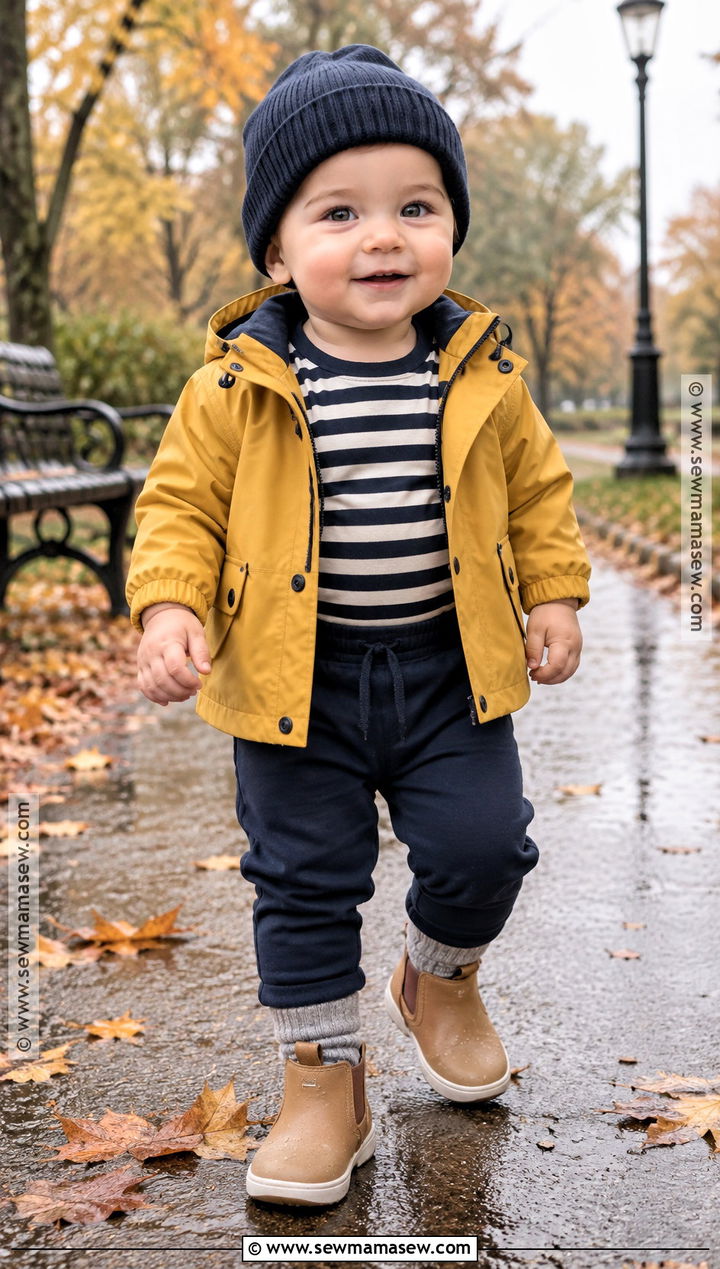 Baby Boy Fall Outfit With Rain Jacket - 25 baby boy fall outfits