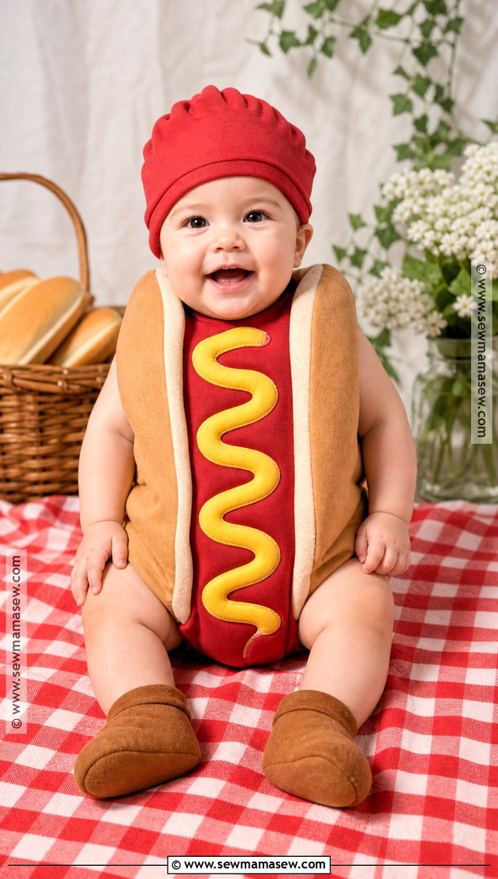 Baby Boy Hot Dog Costume - 30 1st halloween costumes for boys