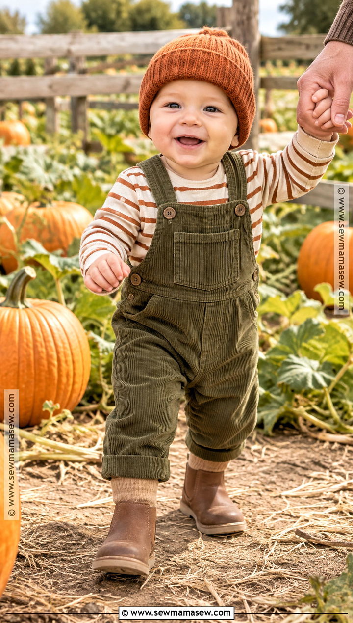 Baby Boy Pumpkin Patch Outfit With Olive Overalls - 20 baby boy pumpkin patch outfit ideas
