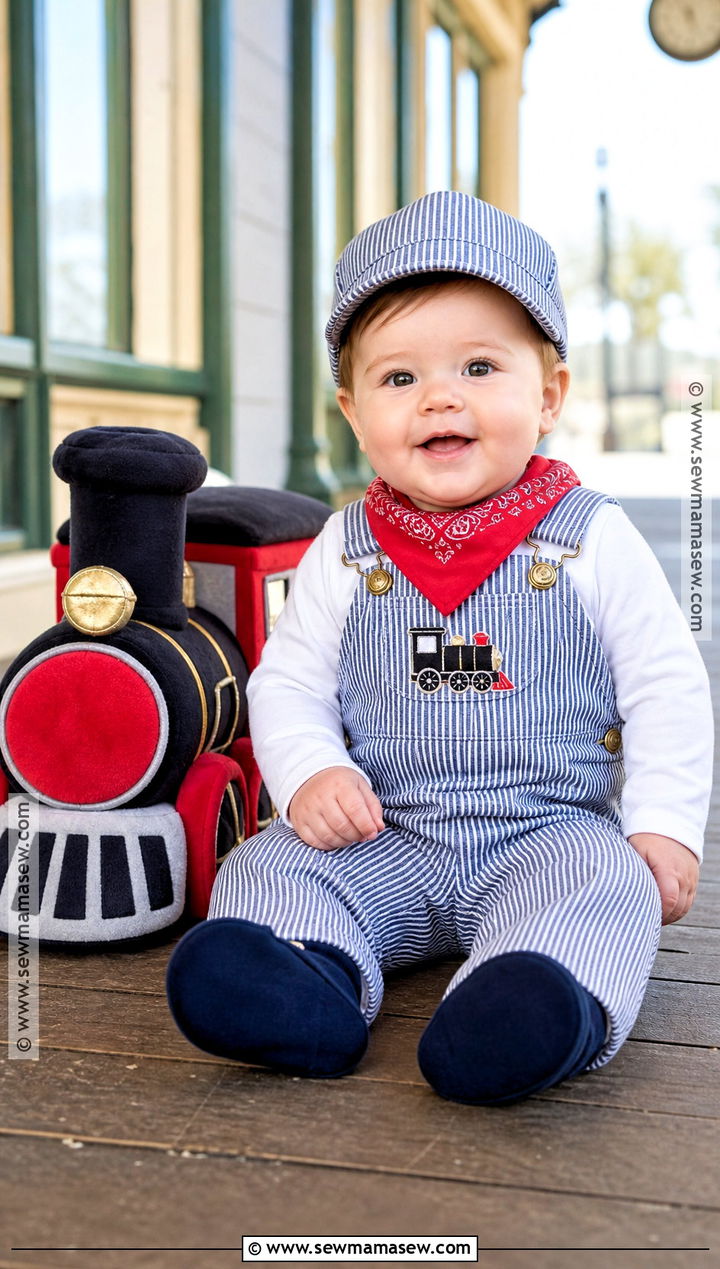 Baby Boy Train Conductor Costume - 30 baby boy costume ideas