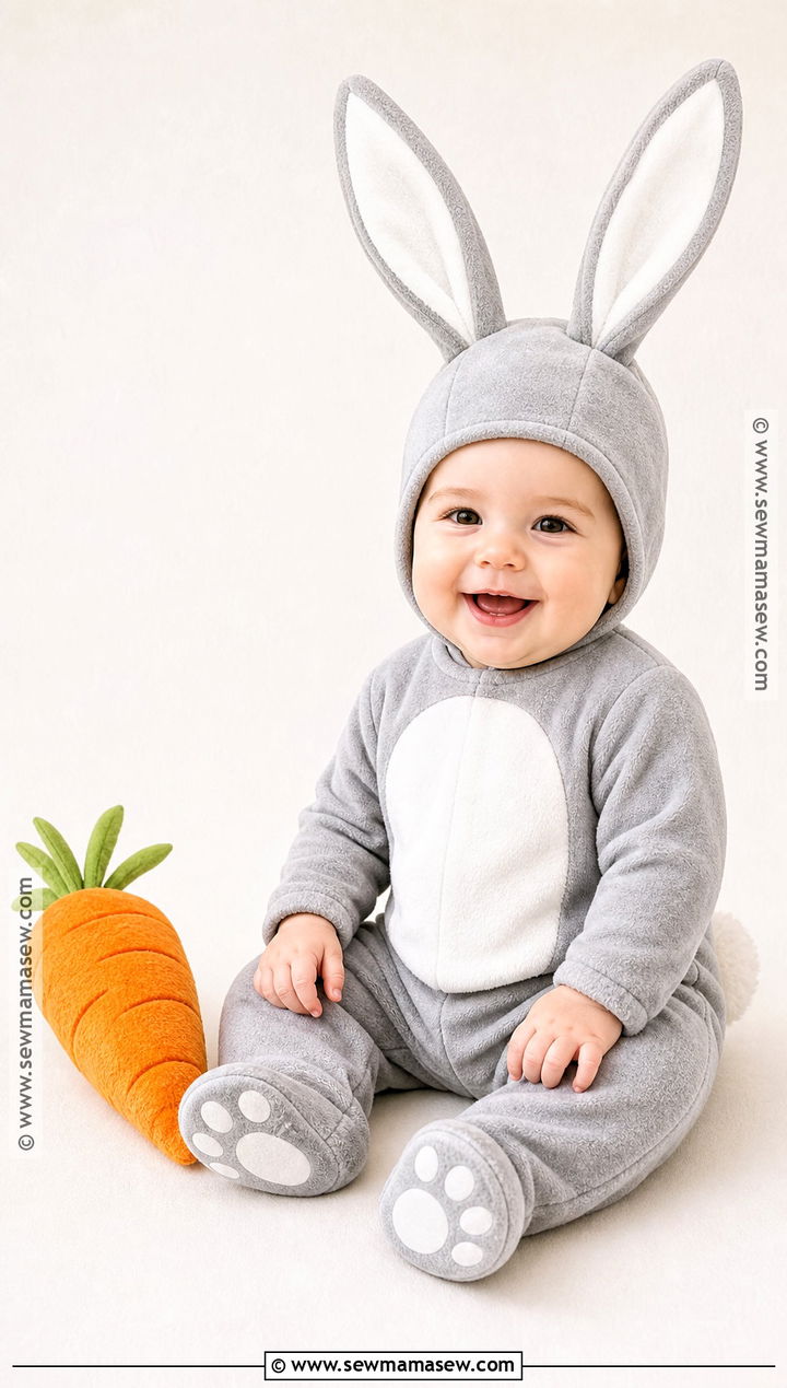 Baby Bunny Costume - 50 baby halloween costumes