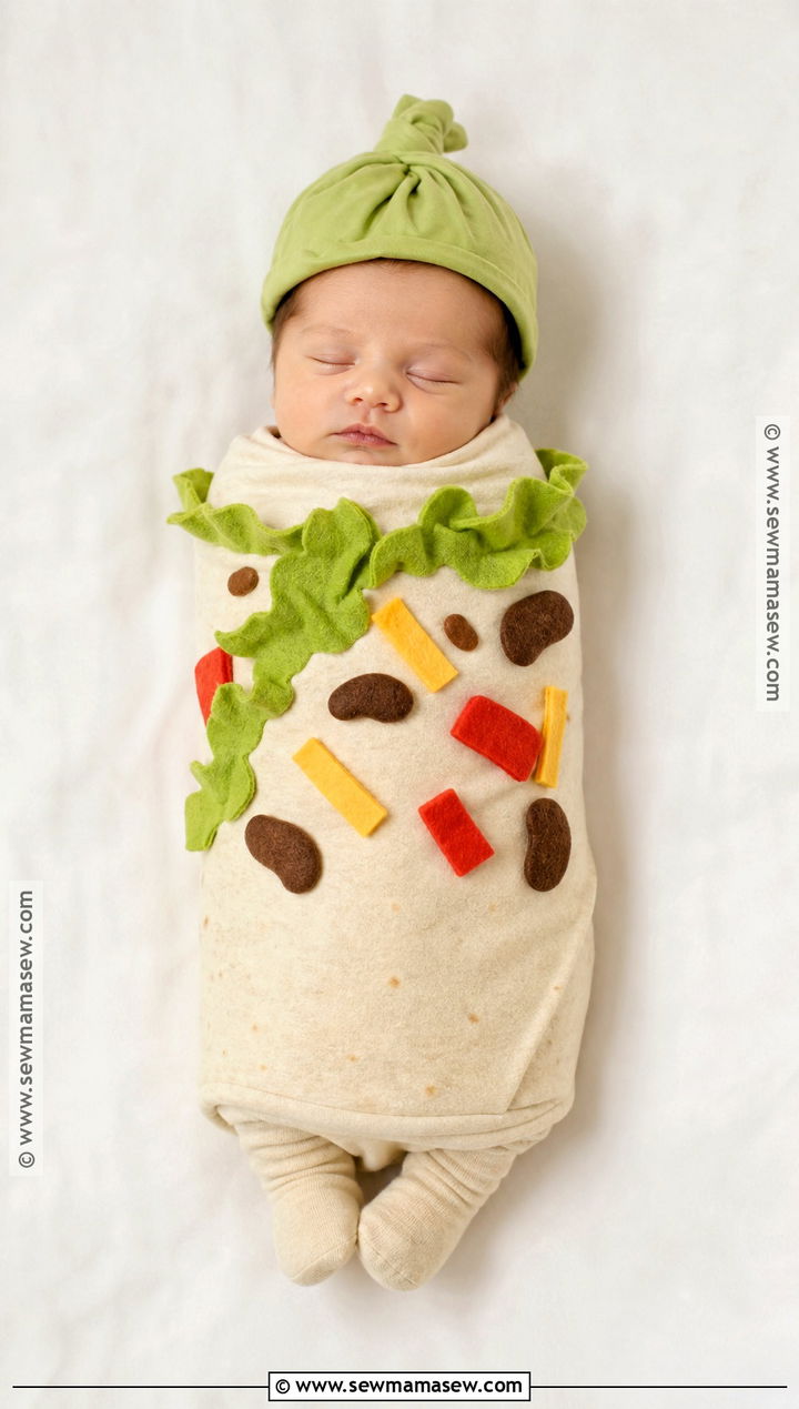 Baby Burrito Costume - 30 funny baby costumes