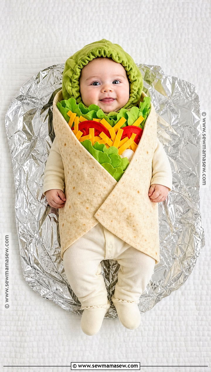 Baby Burrito Halloween Costume - 30 funny baby halloween costumes
