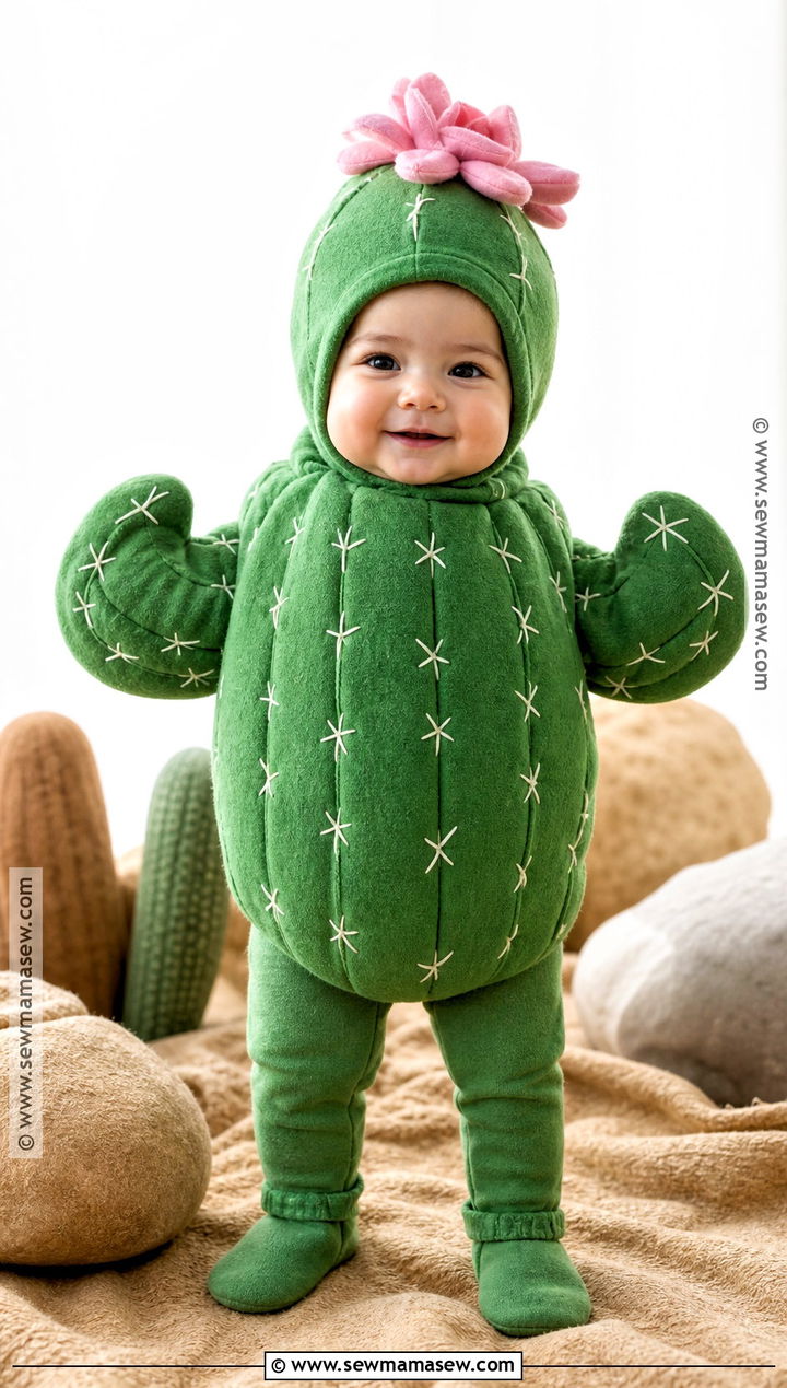 Baby Cactus Halloween Costume - 30 funny baby halloween costumes