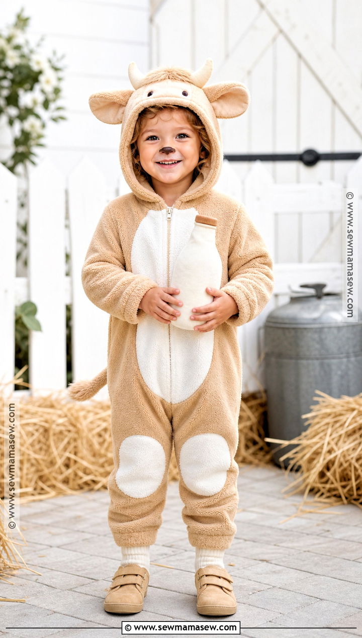 Baby Calf Costume - 30 farm animal costumes