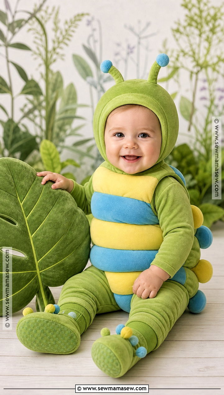 Baby Caterpillar Halloween Costume - 40 baby halloween costumes for boys