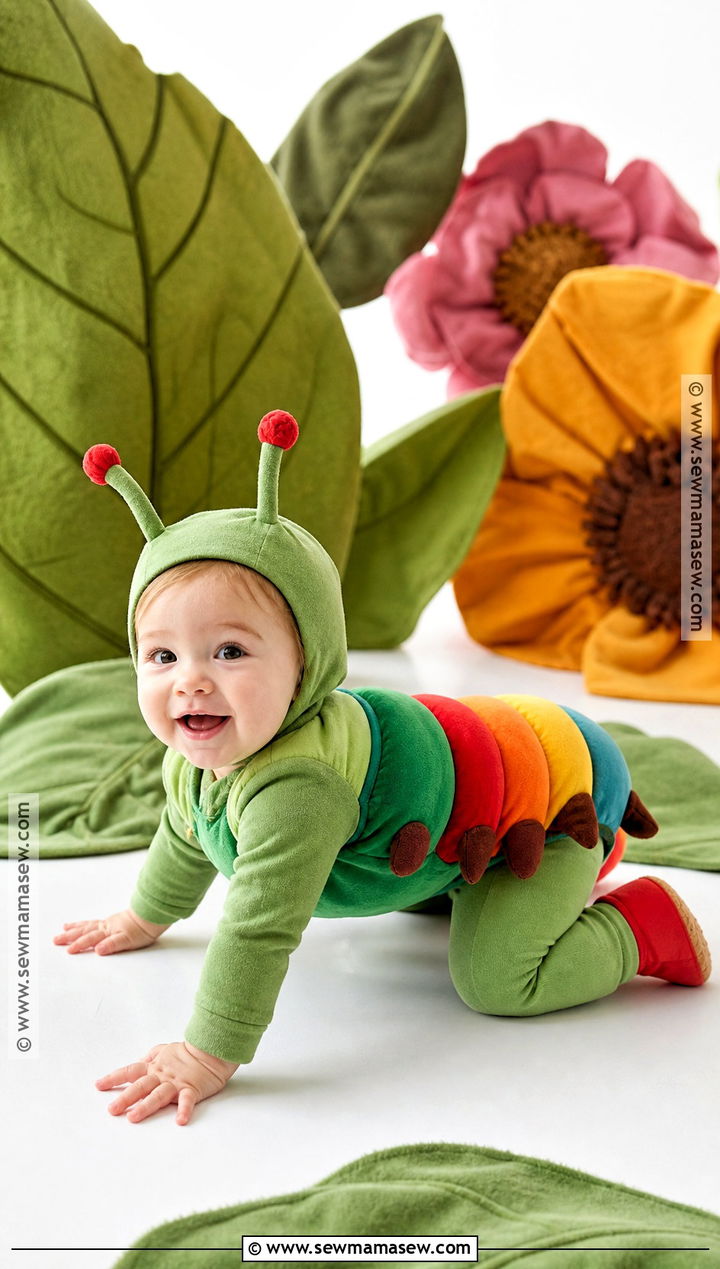 Baby Caterpillar Halloween Costume - 35 one year old halloween costume ideas