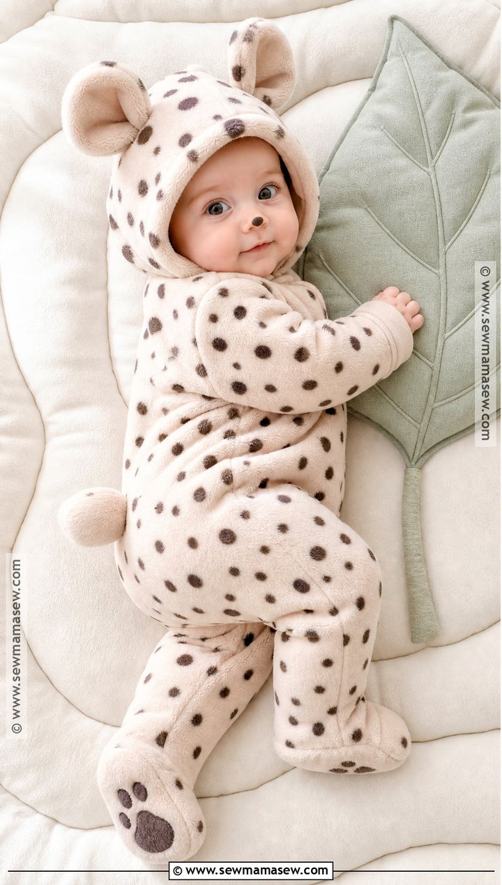 Baby Cheetah Costume With Hooded Romper - 50 cheetah costume ideas