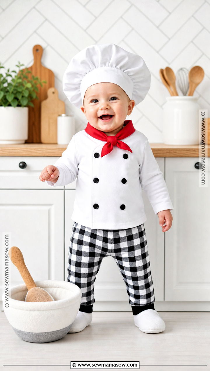Baby Chef Costume - 30 cute baby costumes