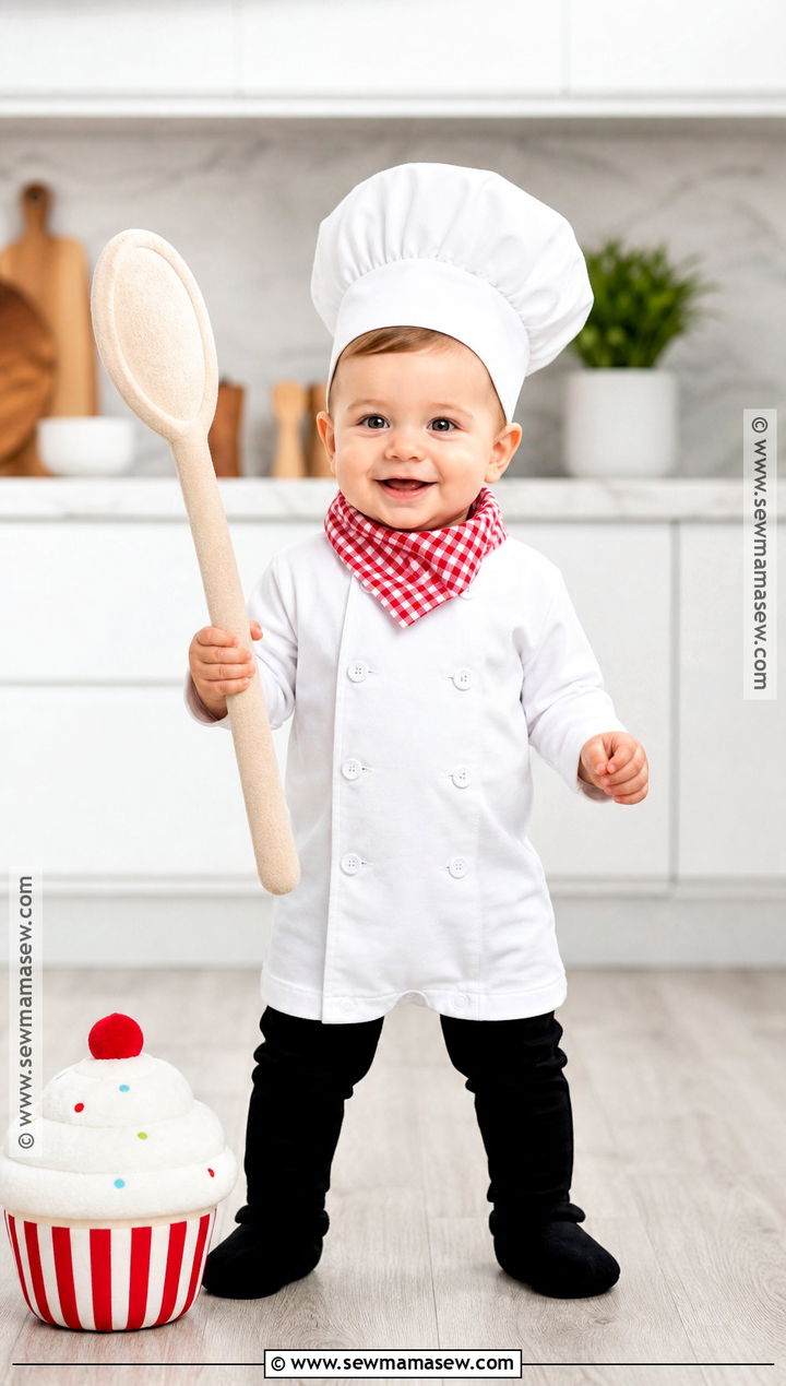 Baby Chef Halloween Costume - 40 baby halloween costumes for boys