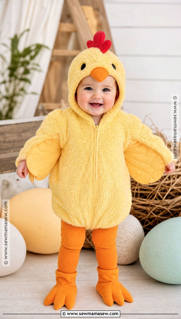 Baby Chicken Costume - 30 funny baby costumes