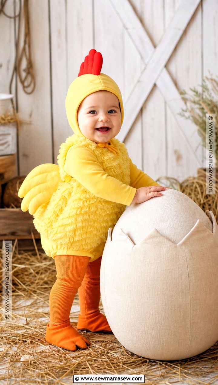 Baby Chicken Halloween Costume - 35 one year old halloween costume ideas