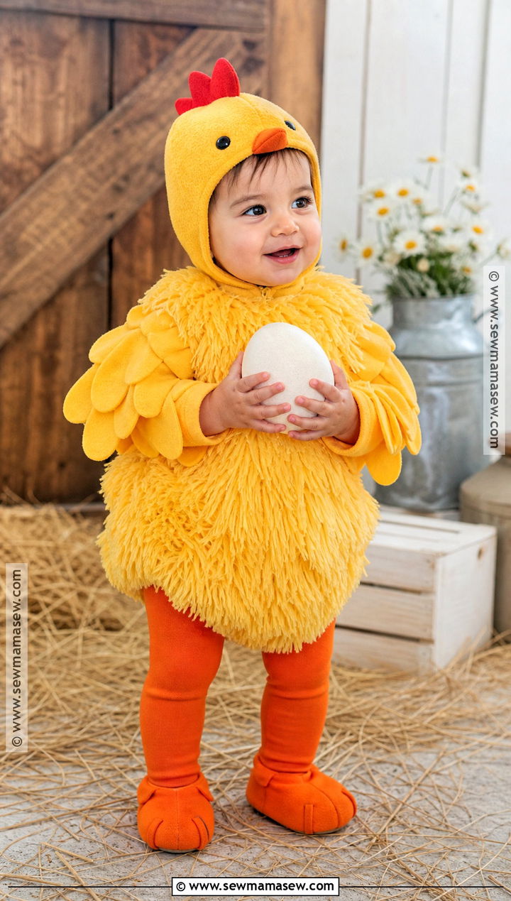 Baby Chicken Halloween Costume - 40 baby halloween costumes for boys