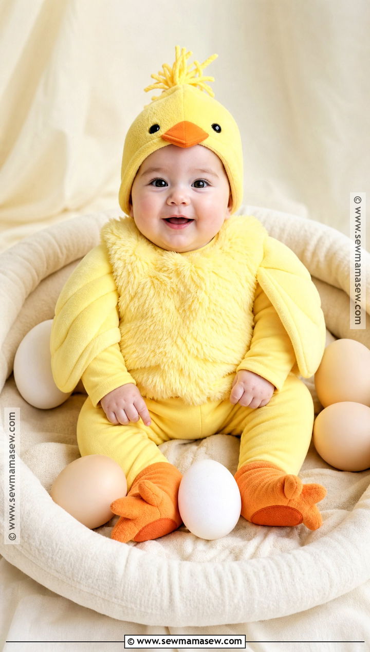 Baby Chicken In A Nest Costume - 30 baby chicken costume ideas