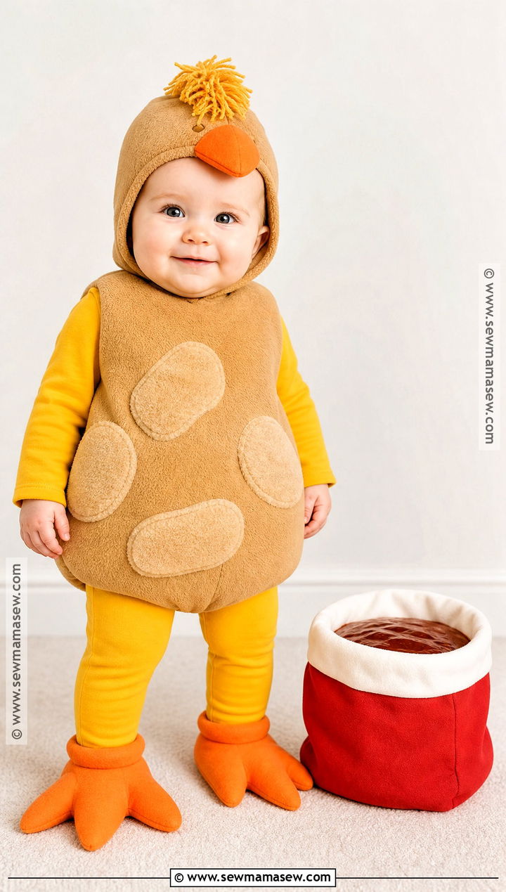 Baby Chicken Nugget Costume - 30 baby chicken costume ideas