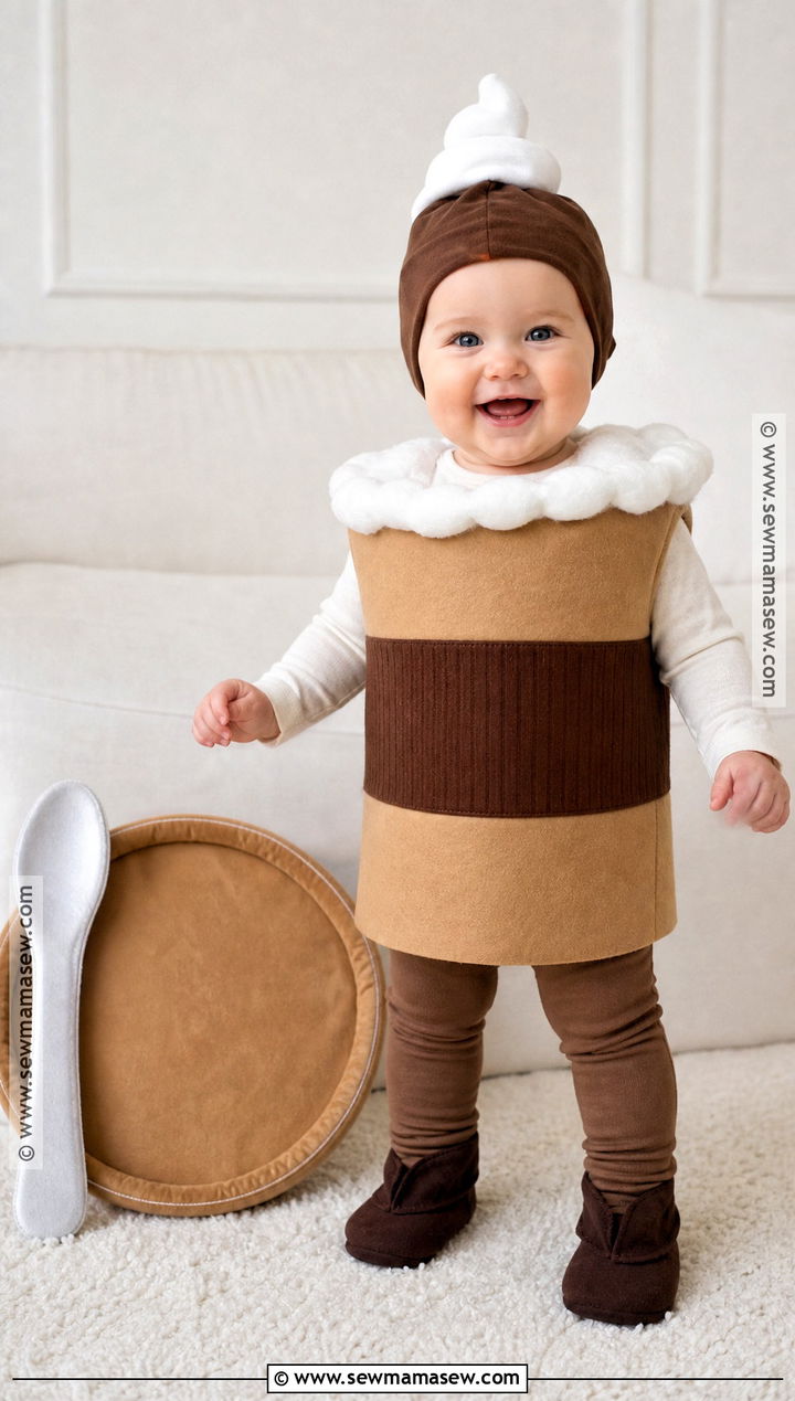 Baby Coffee Cup Costume - 30 funny baby halloween costumes