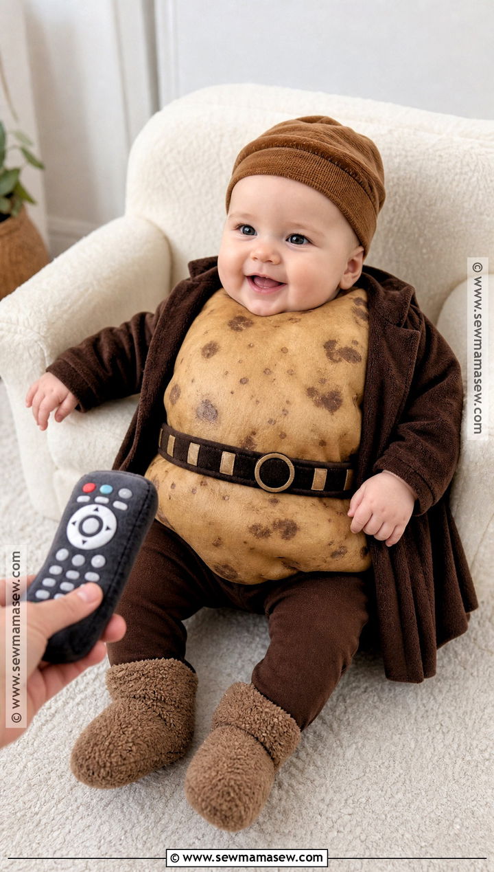 Baby Couch Potato Costume - 30 funny baby halloween costumes