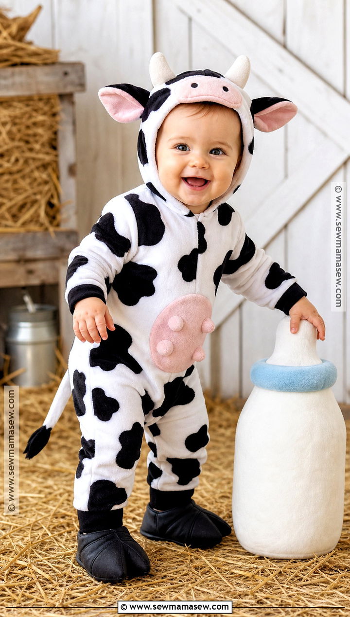 Baby Cow Costume - 30 cute baby costumes