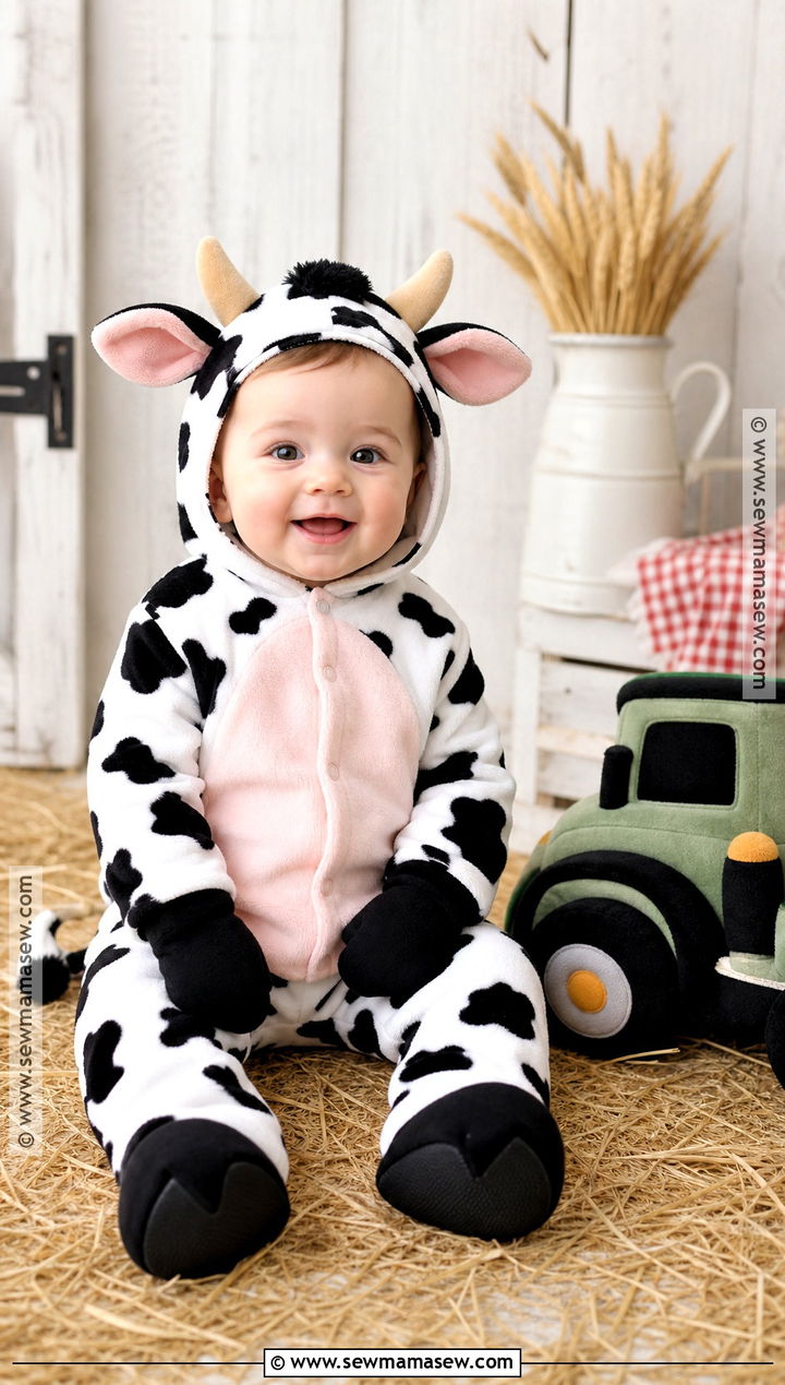 Baby Cow Halloween Costume - 40 baby halloween costumes for boys