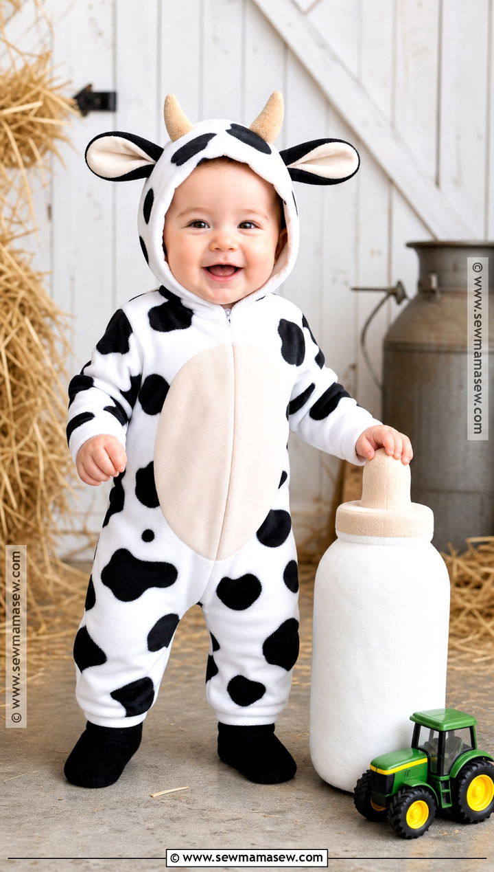 Baby Cow Halloween Costume - 30 halloween costumes with for babies