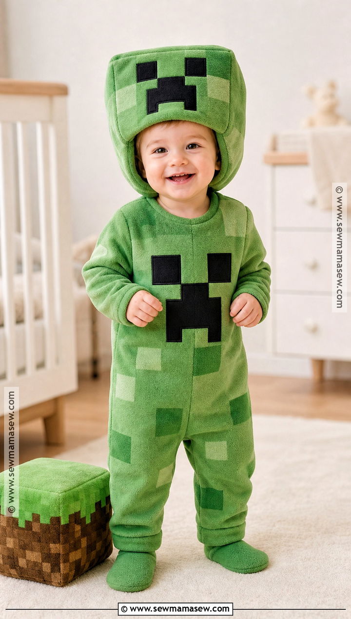 Baby Creeper Costume With Soft Romper - 30 creeper costume ideas