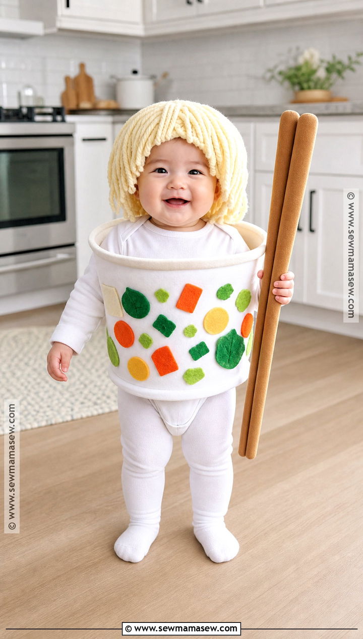 Baby Cup Of Noodles Costume - 30 funny baby costumes
