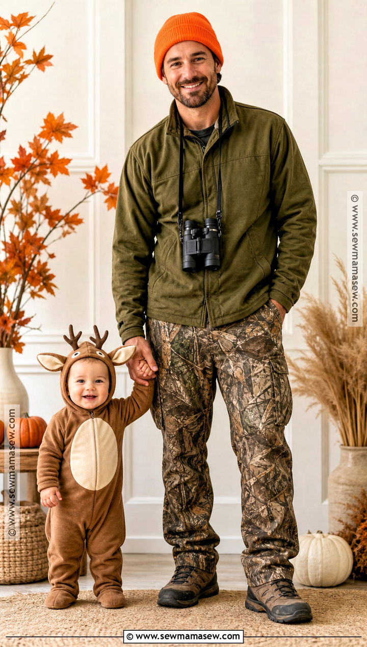 Baby Deer And Parent Hunter Costume - 40 deer and hunter costume ideas