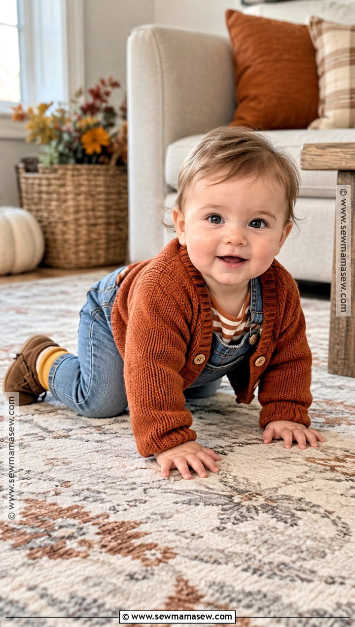 Baby Denim Overall Thanksgiving Outfit - 20 Thanksgiving Outfit Ideas for Babies