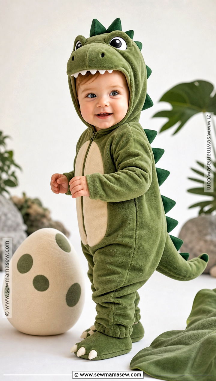 Baby Dinosaur Costume - 30 cute baby costumes