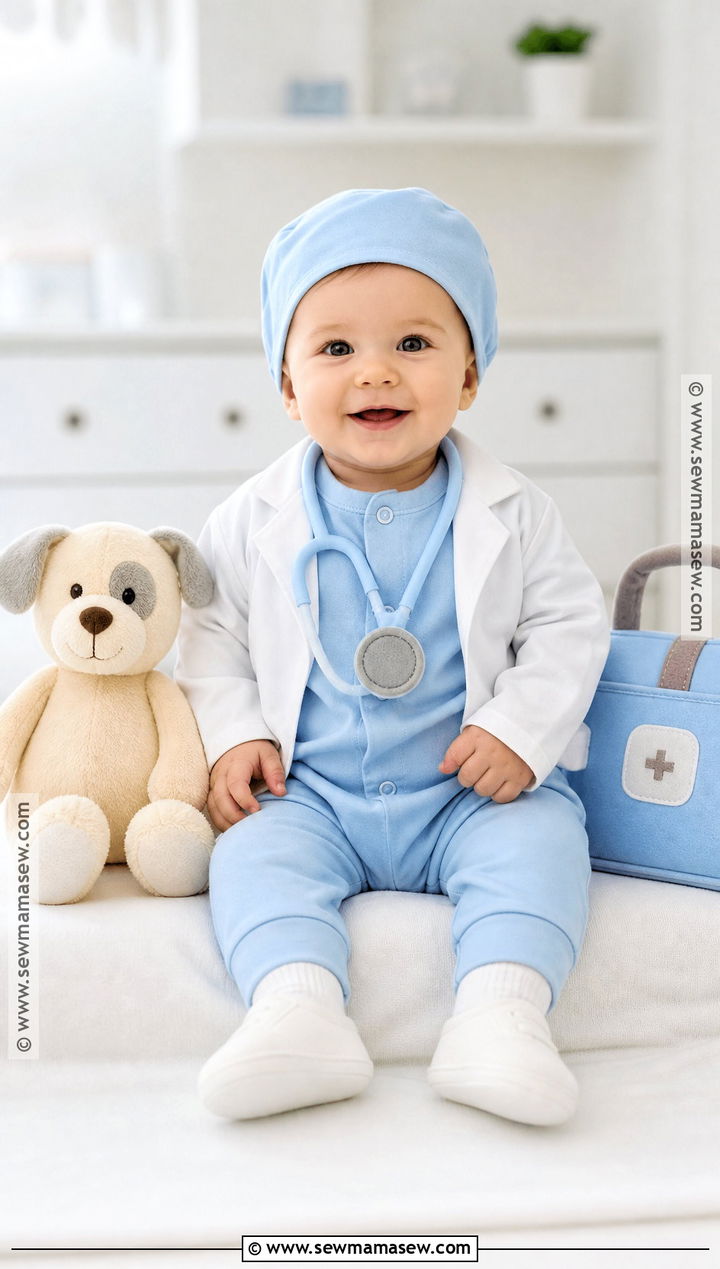 Baby Doctor Costume - 35 baby costume ideas