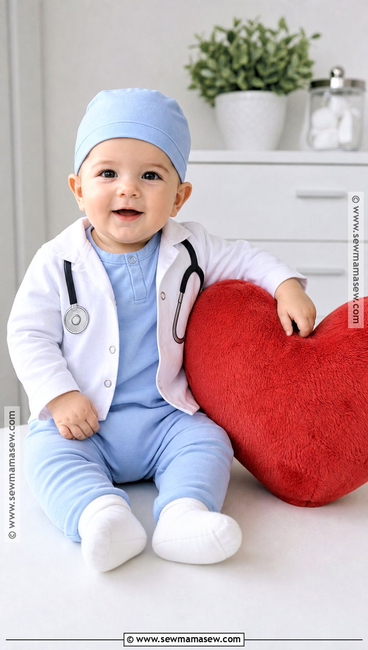 Baby Doctor Costume - 40 baby costumes
