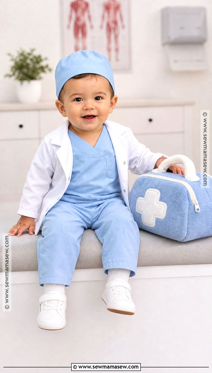 Baby Doctor Halloween Costume - 35 one year old halloween costume ideas