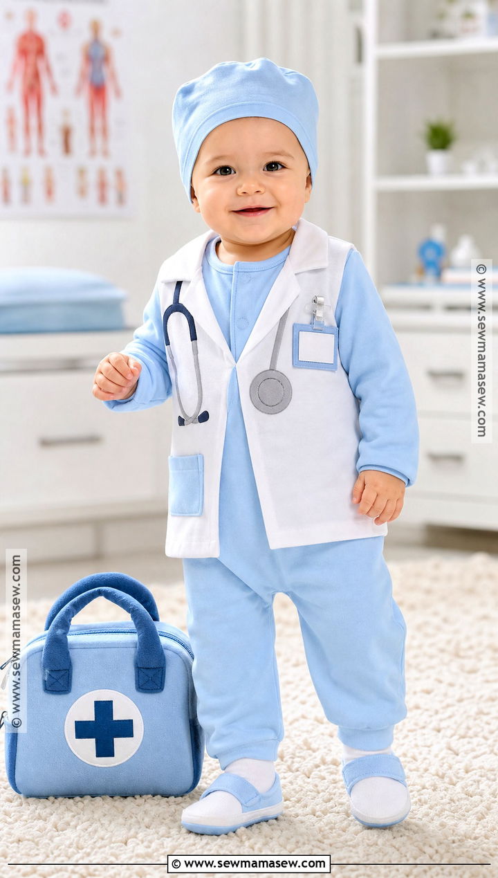Baby Doctor Halloween Costume - 30 halloween costumes with for babies