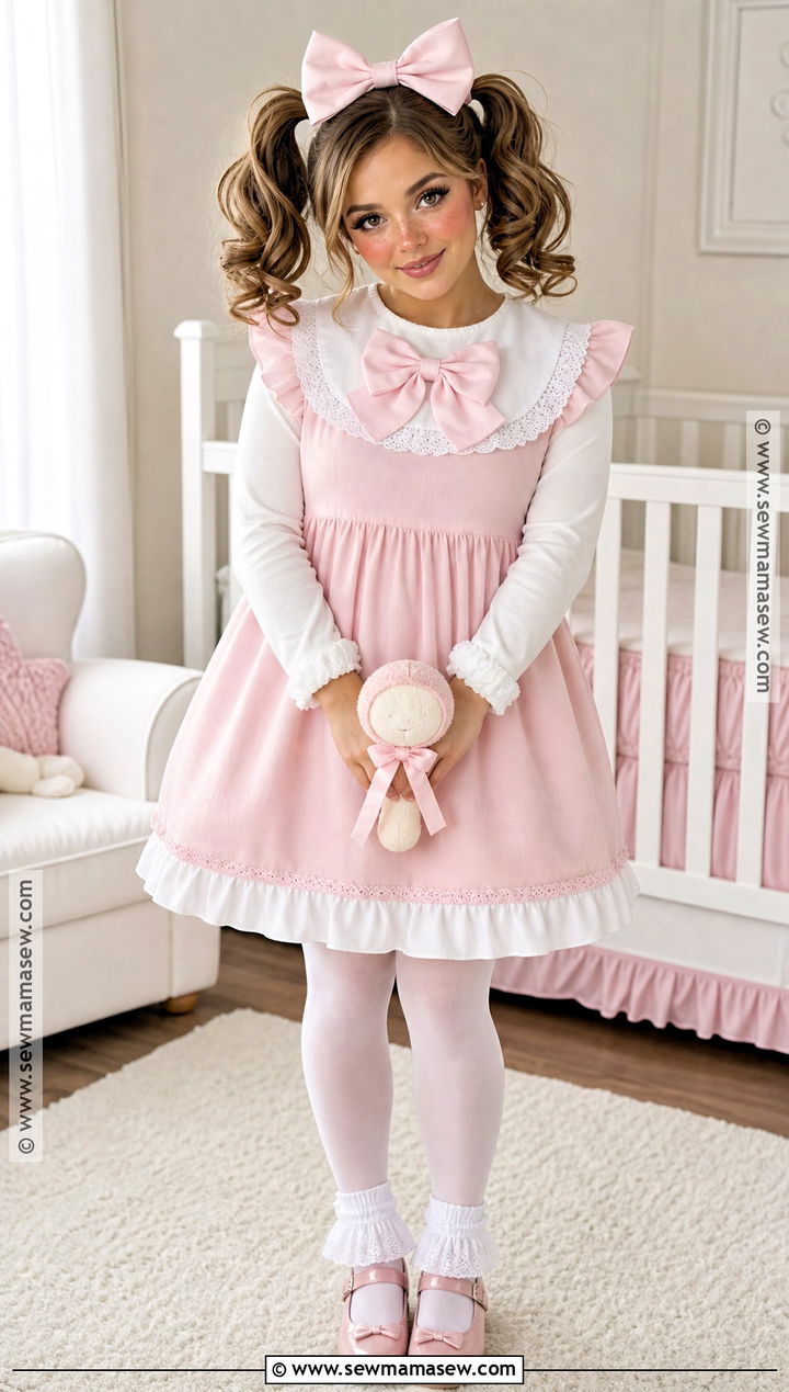 Baby Doll Costume - 40 doll halloween costume ideas
