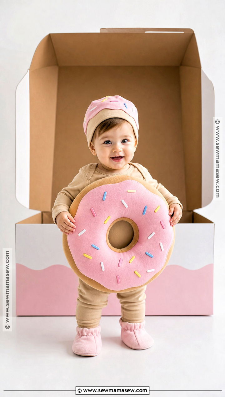 Baby Donut Costume - 50 baby halloween costumes