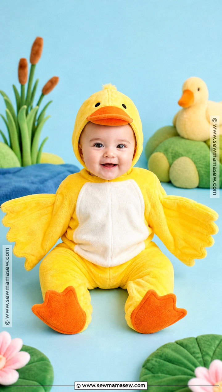 Baby Duck Costume - 50 baby halloween costumes