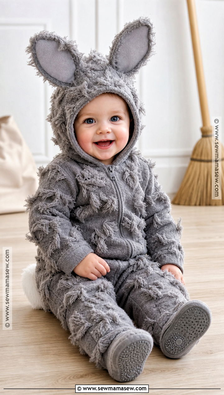 Baby Dust Bunny Costume - 30 funny baby costumes