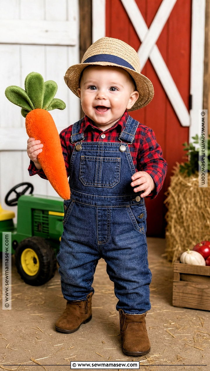 Baby Farmer Halloween Costume - 30 halloween costumes with for babies