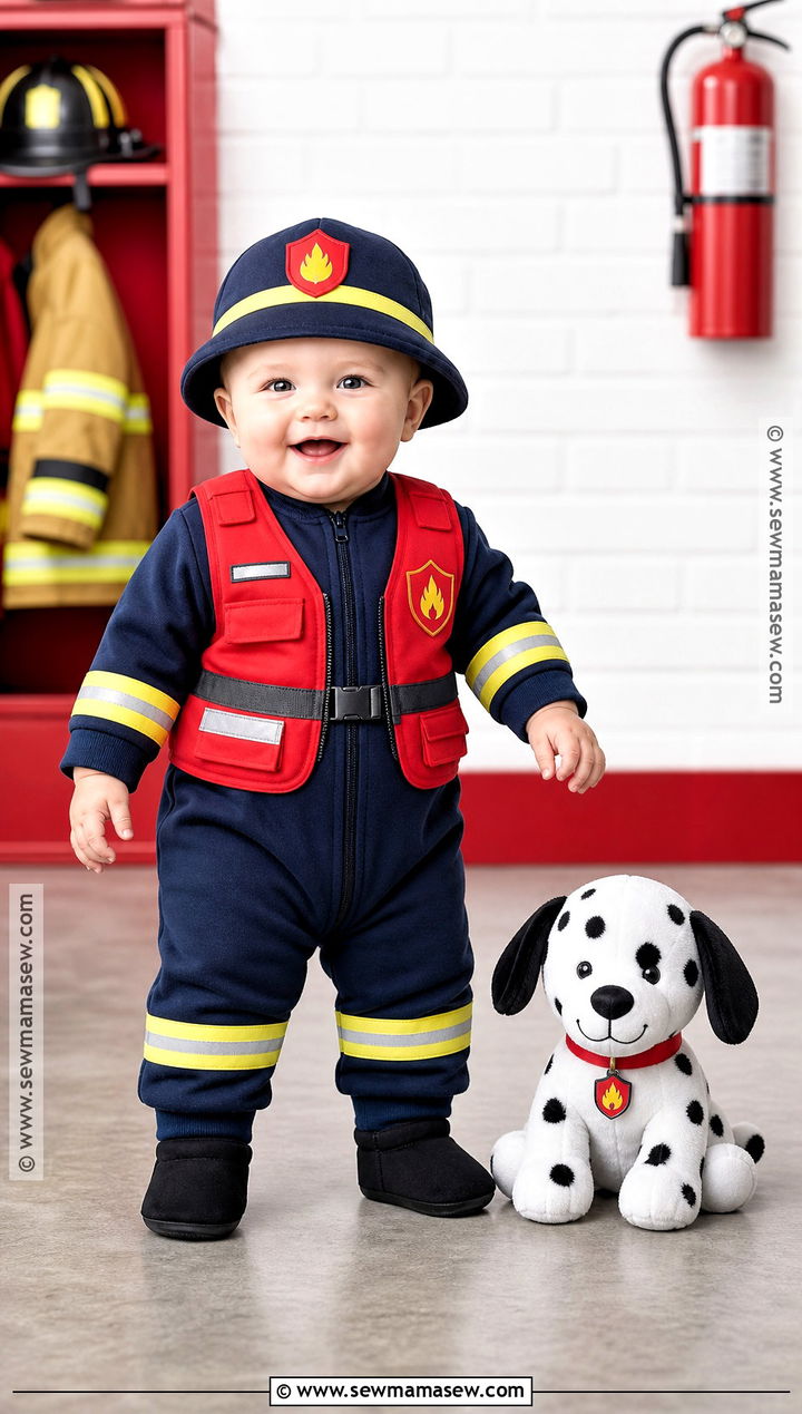 Baby Firefighter Costume - 40 baby costumes