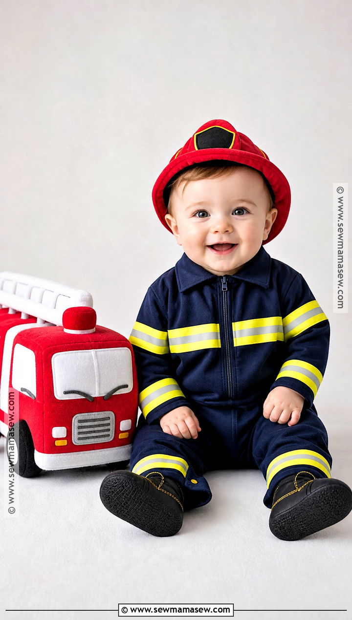 Baby Firefighter Costume - 30 cute baby costumes
