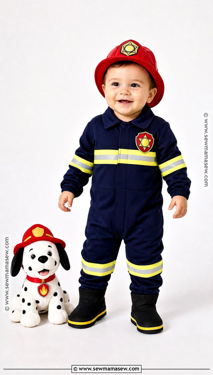 Baby Firefighter Halloween Costume - 35 one year old halloween costume ideas