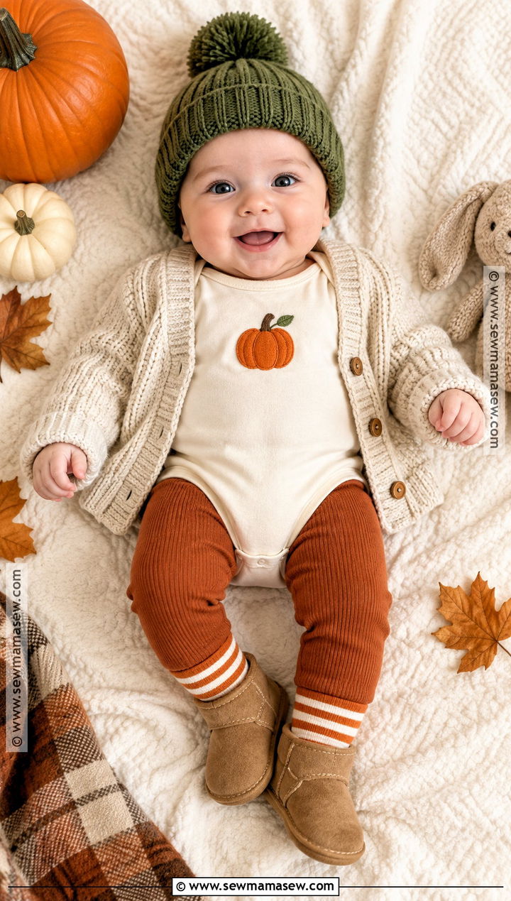 Baby First Halloween Pumpkin Outfit - 20 baby pumpkin outfit ideas