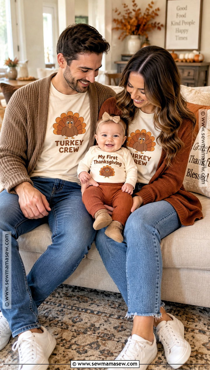 Baby First Thanksgiving Shirt Outfit - 20 Thanksgiving Shirts for Family