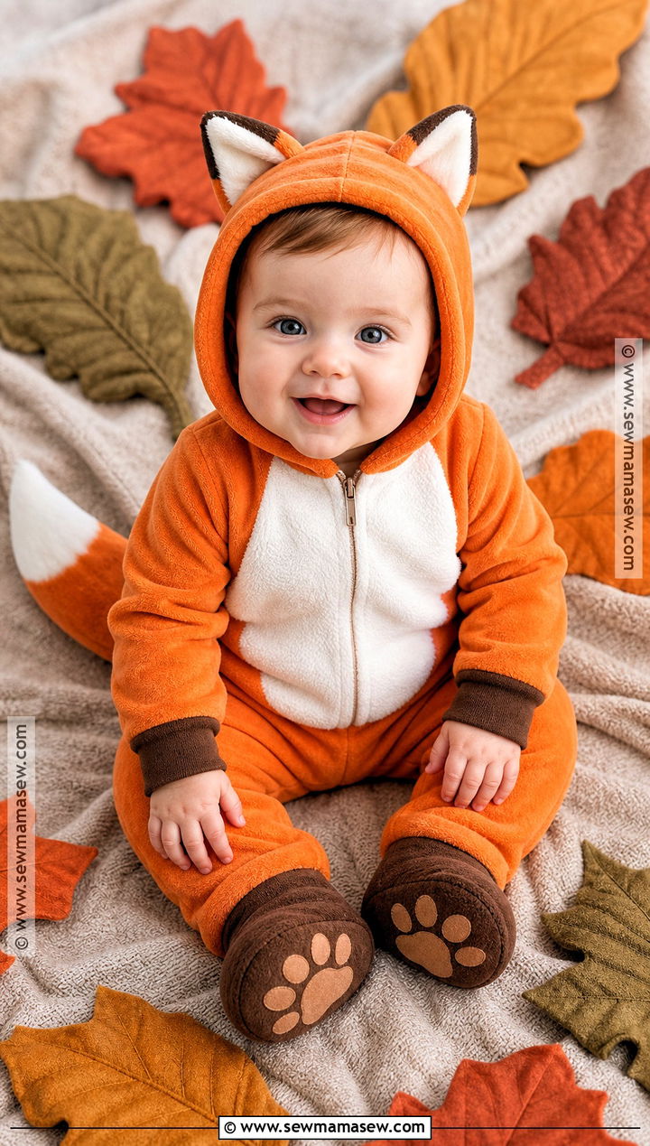 Baby Fox Costume - 40 baby costumes