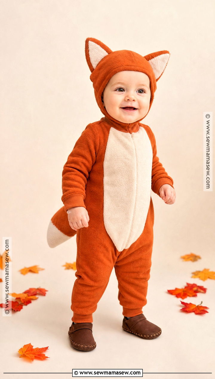 Baby Fox Costume - 50 baby halloween costumes