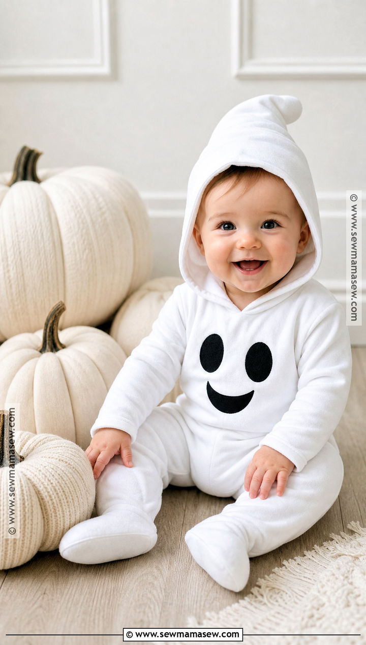 Baby Friendly Ghost Costume - 30 cute baby costumes