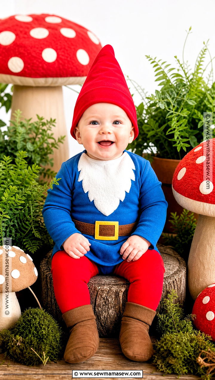 Baby Garden Gnome Costume - 30 first halloween costume ideas for boys