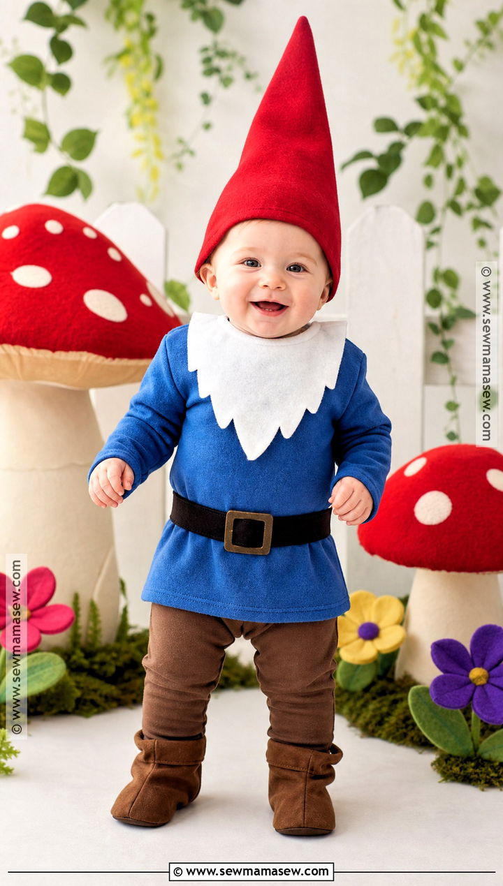 Baby Garden Gnome Costume - 30 funny baby costumes